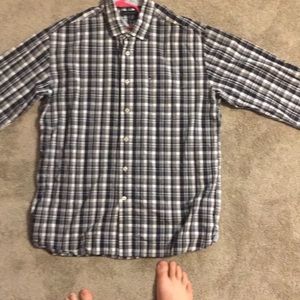 Tommy Hilfiger plaid button-down shirt